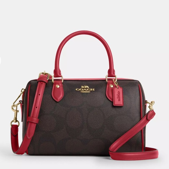 Coach Handbags - Rowan Satchel Bag
In Maxi Signature Canvas ♥️🐻